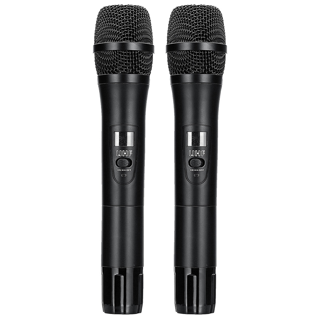Wireless Karaoke Microphone System Dual Handheld